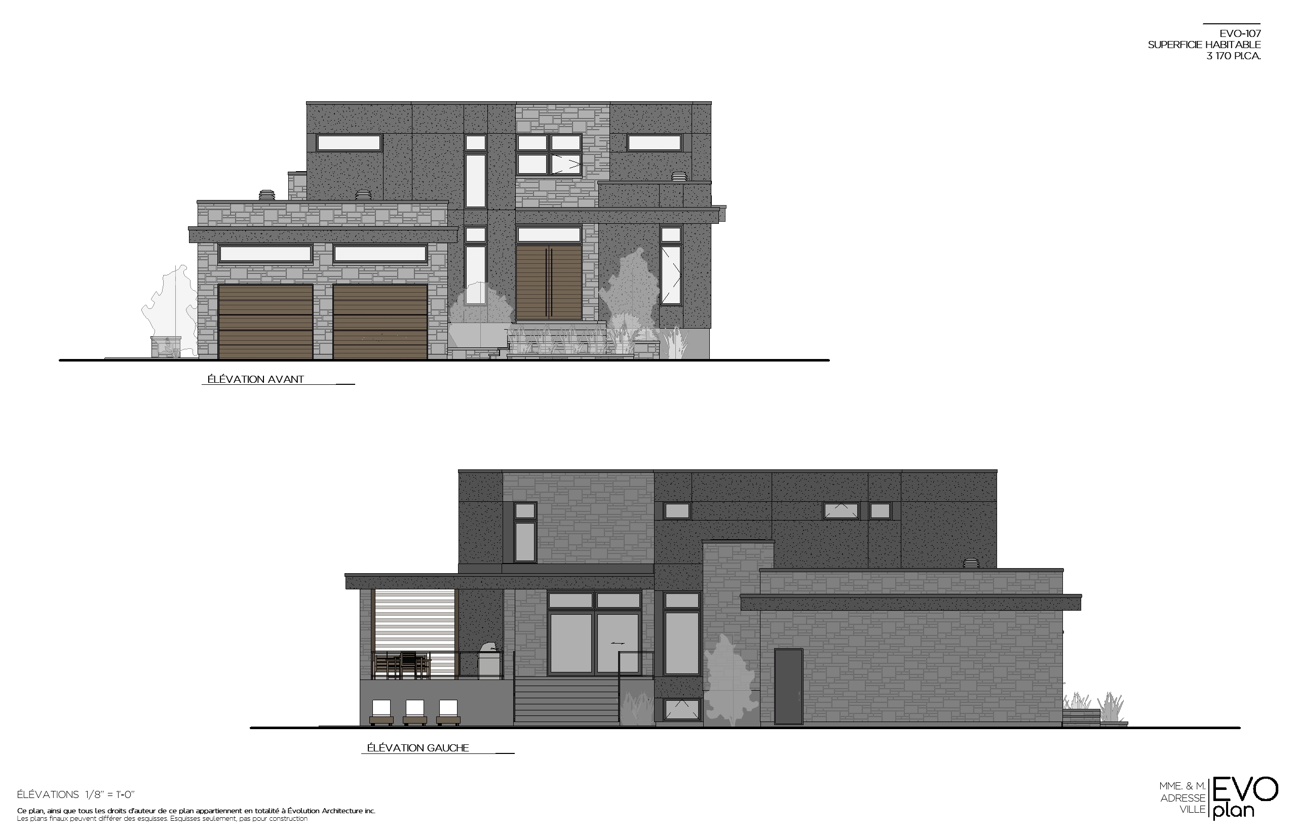EVO-107 - ÉLÉVATIONS